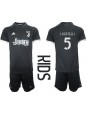Otroški Nogometna dresi replika Juventus Manuel Locatelli #5 Tretji 2023-24 Kratek rokav (+ hlače)